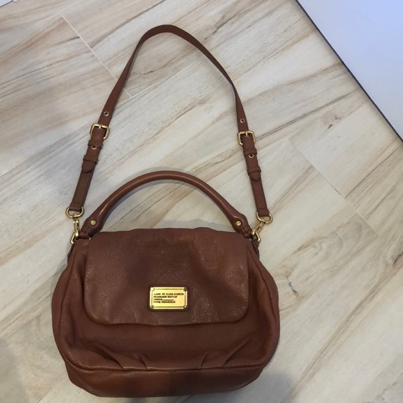 Tan/brown leather Marc Jacobs bag - Picture 1 of 8